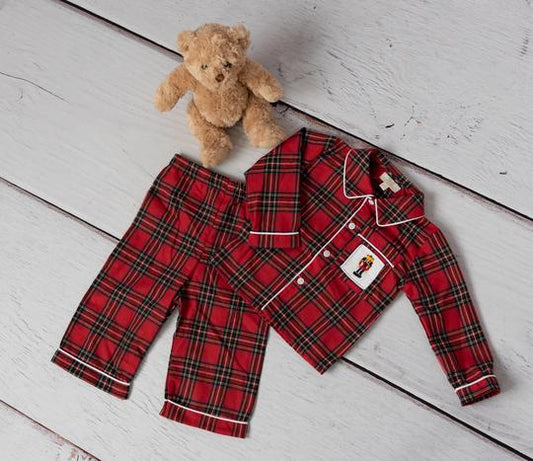 Caramelo Boys Nutcracker Tartan Pyjama Set