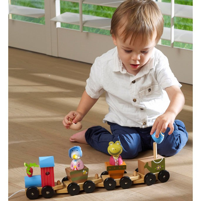 Peter rabbit store wooden train